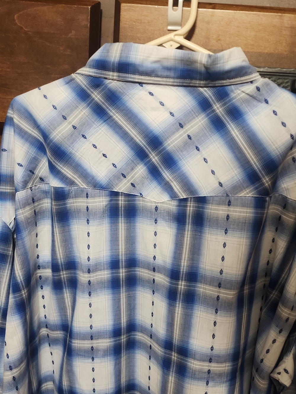 Work N' Sport Plaid Button-Up Shirt - Picture 3 of 8